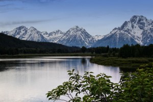 Mountain and Lake